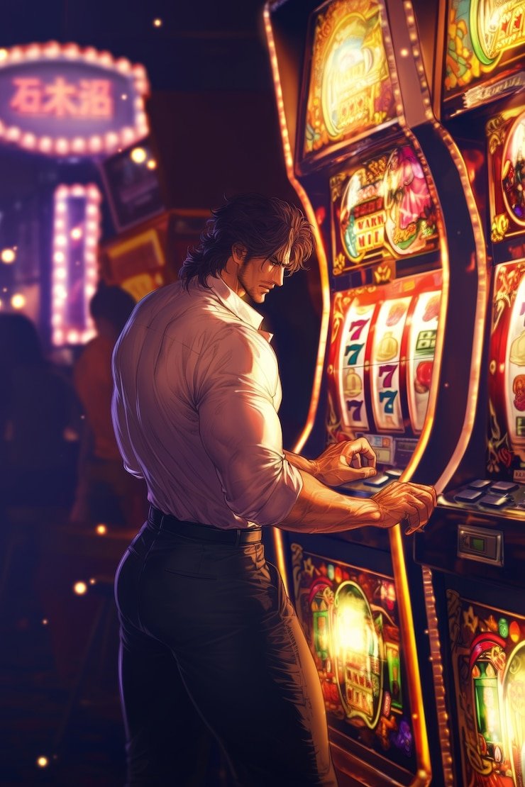 Ilustrasi sistem keamanan dan privasi tingkat tinggi untuk pemain slot games
