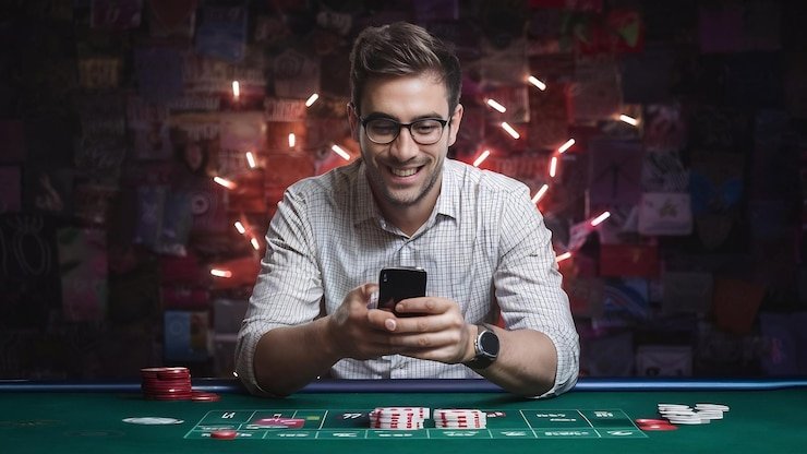 Ilustrasi pengaturan waktu dan anggaran bermain live casino secara bertanggung jawab